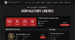 Desktop Screenshot of dkliberec.cz